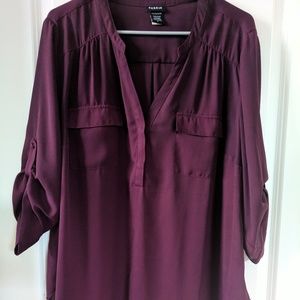 Harper-Georgette Pullover Blouse